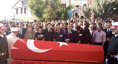 Pençe-Kilit şehidi Malatya'da son yolculuğuna uğurlandı