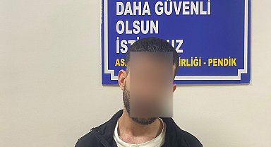 Pendik'te firari şüpheli uyuşturucularla yakalandı