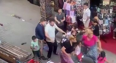 Pendik'te kadınların saç saça baş başa kavgası