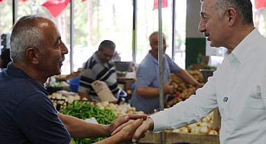 Perşembe Pazarı'nda Büyükakın'a yoğun ilgi