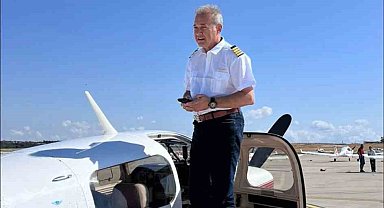 Pilotun son paylaşımı, "Uçağın kanadında değil, hayallerin tam ortasındayım" oldu