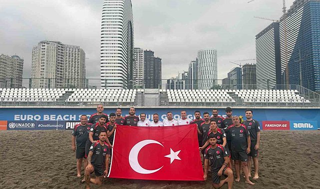 Plaj Futbolu Milli Takımı, Gürcistan'da 15 Temmuz şehitlerini andı
