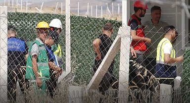 Polatlı'da hobi bahçelerinin yıkımı bahçe sahiplerince engellendi