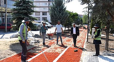 Pursaklar'da parklar yenileniyor