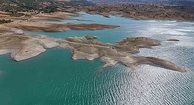 "Diyarbakır'ın Maldivleri" havadan görüntülendi
