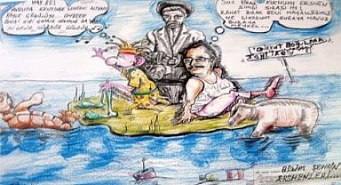 "Eğer Leman'ın karikatürü ifade özgürlüğüyse, bana 2010 yılında verilen ceza neydi?"