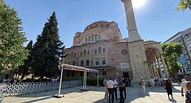 Reşadiye Camii'nde şehit cenazesi hazırlığı