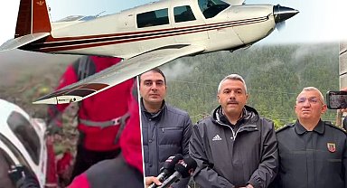 Rize-Erzurum sınırında düşen uçak bulundu... Kadın yolcu kurtarıldı, pilot hayatını kaybetti!