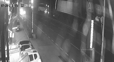 Rize'deki otobüs kazasının görüntüsü ortaya çıktı