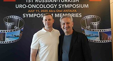 Rus ve Türk uzmanlar Antalya'da üroonkolojiyi masaya yatırdı