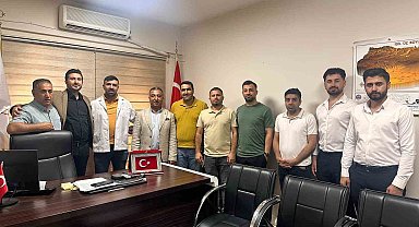 Sağlık-Sen Başkanı Anmal, İdil İlçe Sağlık Müdürüne birinci basamak sağlık hizmeti sorunlarını iletti