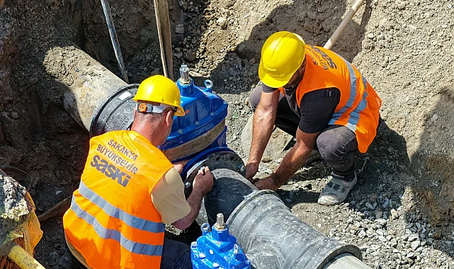 Sakarya Büyükşehir'den Erenler'e temiz su atağı