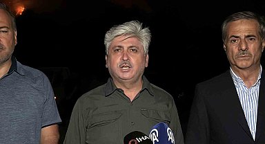 Sakarya Valisi Doğan: "İki mahalleyi boşalttık, yangının ilerlediği mahallede tedbirleri aldık"
