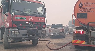 Sakarya ve Bilecik'teki yangınlara İBB seferberliği