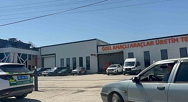 Sakarya'da araç dizayn firmasına operasyon