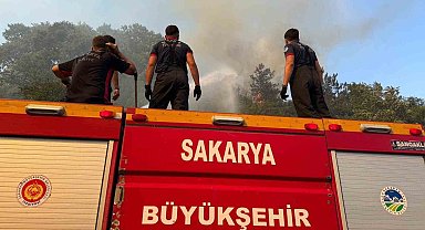 Sakarya'da ateş savaşçılarının zorlu 4 günü