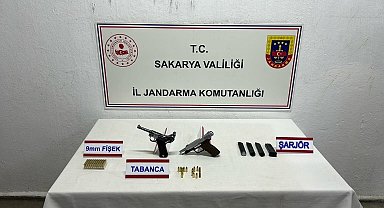 Sakarya'da kaçak silah operasyonu: 1 tutuklama