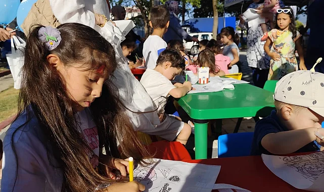 Sakarya'da çocuklara renkli yaz etkinliği