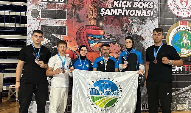 Sakaryalı Kick Boks sporcularından madalya yağmuru