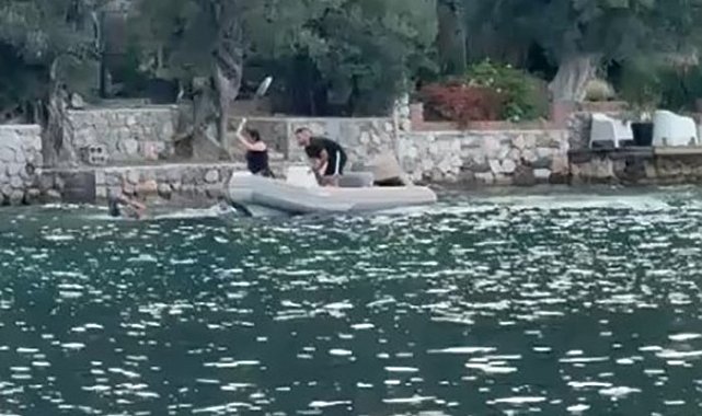 Saldırganlara kürekli müdahale