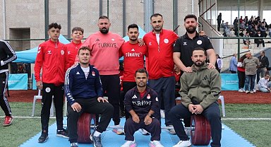 Şampiyon halterciler buluştu