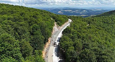 Samsun Büyükşehir'den Atakum'da yol çalışması