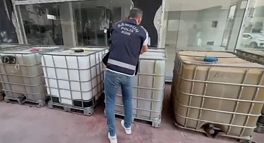 Samsun'da 11 bin litre kaçak motorin ele geçirildi