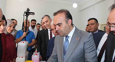Sanayi ve Teknoloji Bakanı Kacır, Siirt'te iş insanlarıyla bir araya geldi
