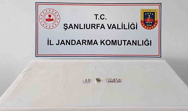 Şanlıurfa'da jandarmadan uyuşturucu operasyonu