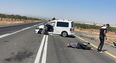 Şanlıurfa'da trafik kazası: 1'i ağır, 2 yaralı