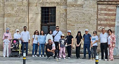 Sarıgöllü öğretmenler Bursa'nın tarihi dokusunu keşfetti