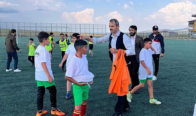 Sarıkamış'ta Yaz Kur'an Kursları Futbol Turnuvası başladı