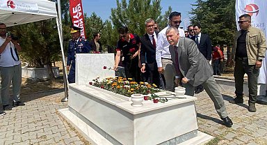 Şehit Fatih Dalgıç kabri başında dualarla anıldı