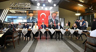 Şehit yakınları ve gaziler onuruna yemek programı düzenlendi