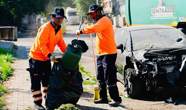 Şehitkamil'den Küsget'te temizlik seferberliği