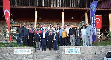 Şenkaya'da şehit aileleri ve gaziler onuruna anlamlı buluşma