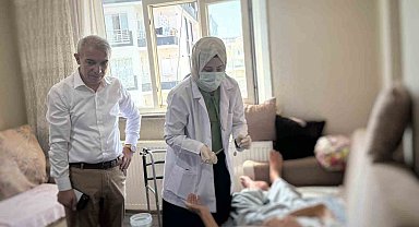 Siirt'te ağız ve diş sağlığı evde sağlık uygulaması hayata geçirildi