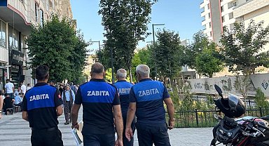 Siirt'te kaldırım işgallerine ceza