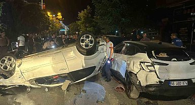 Siirt'te trafik kazası: 1'i ağır 5 yaralı