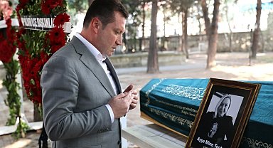 Silivri Belediye Başkanı Balcıoğlu, Silivri Belediyesi Eğitim Koordinatörü Ayşe Mine Tonta'nın cenazesine katıldı