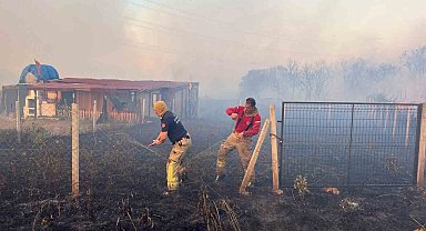 Silivri'deki orman yangını mangaldan çıktı, 1 gözaltı