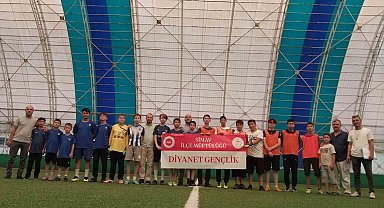 Simav'da Yaz Kur'an Kursları arası futbol turnuvası