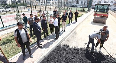 Sincan Belediyesi asfalt serim çalışmalarını sürdürüyor