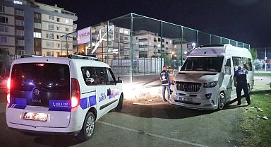 Sincan'da emniyet ve zabıtadan 'huzur' denetimi