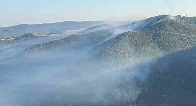 Sındırgı'da yangına sabah müdahalesi