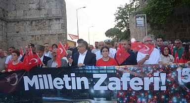 Sinop'ta 15 Temmuz Demokrasi Zaferi