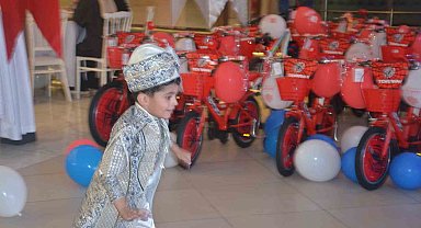 Sinop'ta 25 çocuk için sünnet şöleni