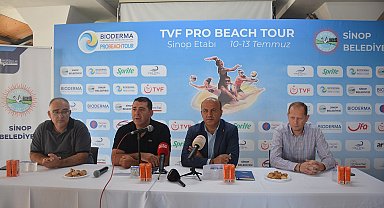 Sinop'ta 7. Uluslararası Pro Beach Voleybol Turnuvası yapılacak