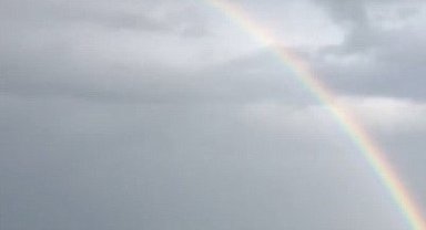 Sinop'ta gökkuşağı güzelliği