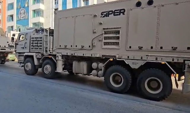 SİPER test atışları için Sinop'ta